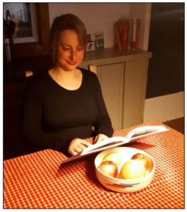 Bonne posture sur une table